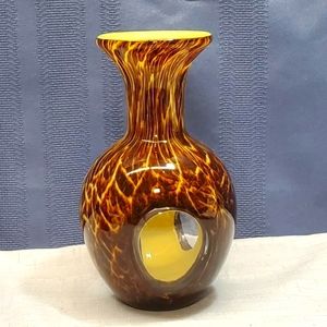 Mid Century Murano Vase 1960's 1970's